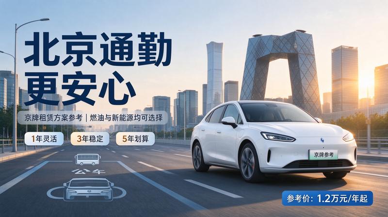 北京京牌租赁业务办理现场
